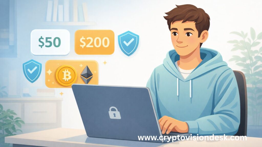 How To Spread Your Beginner Crypto Investment Safely In 2026