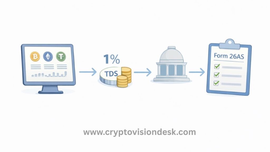 How the 1% TDS works in 2026, thresholds, and how to claim it back in your ITR
