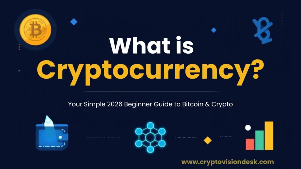 What Is Cryptocurrency? Your Simple 2026 Beginner Guide to Bitcoin & Crypto