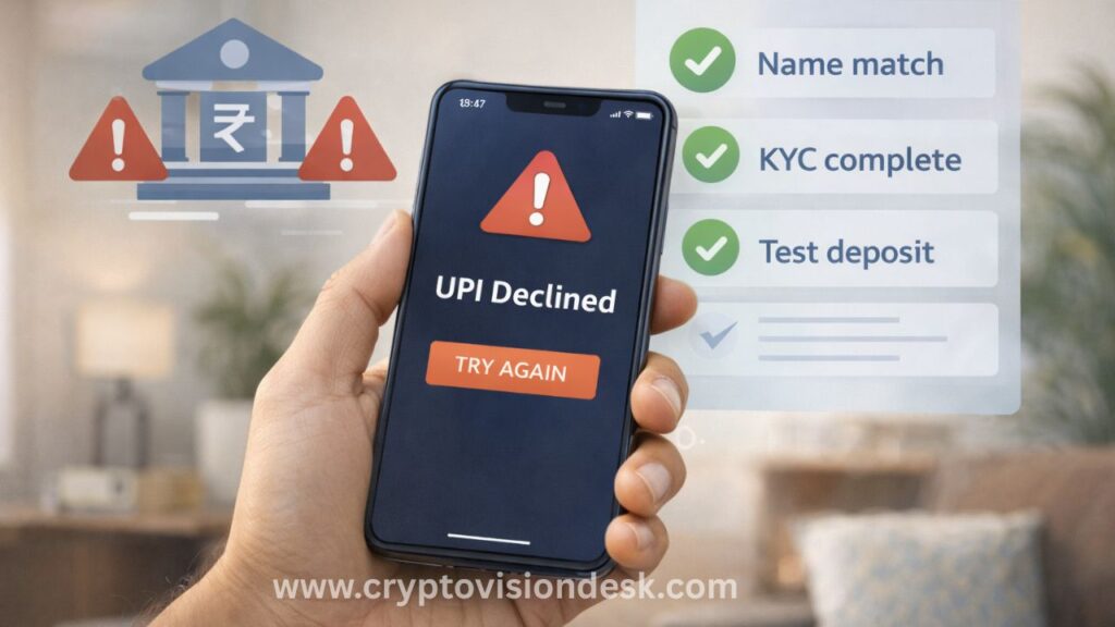 Avoid bank declines and UPI problems, what causes them and how to plan around them