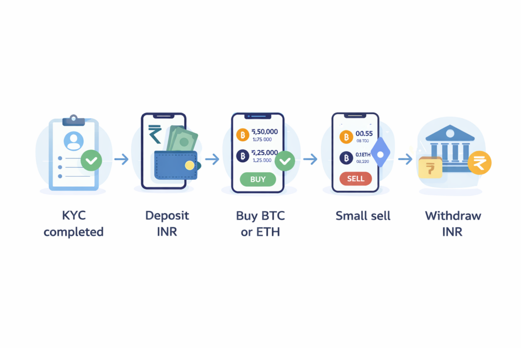 Choose a buying route that fits your risk level, Indian exchanges vs P2P