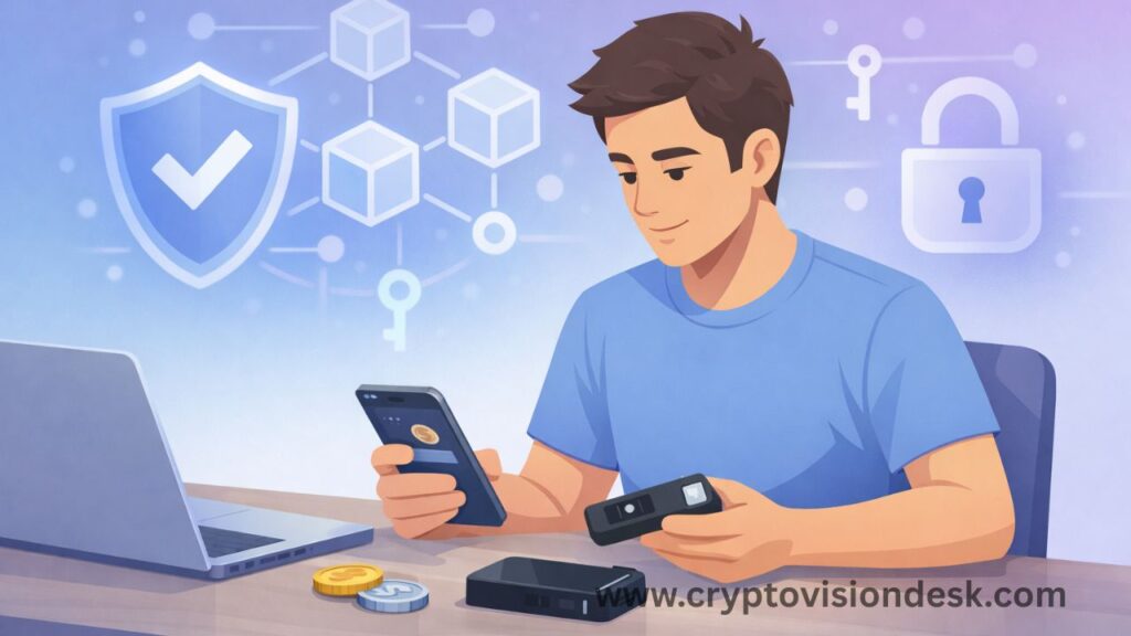 Crypto Wallet Setup Guide 2026: Hot vs Cold, Seed Safety